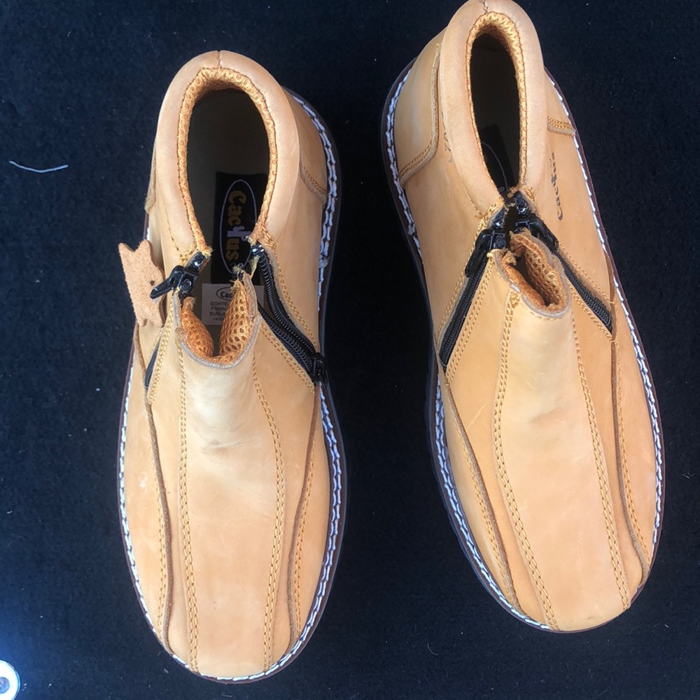 Cactus Leather Work Boots - Picture 5 of 5